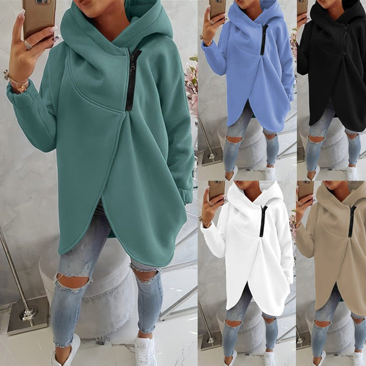 Victoire | Women's Oversized Zip Hoodie