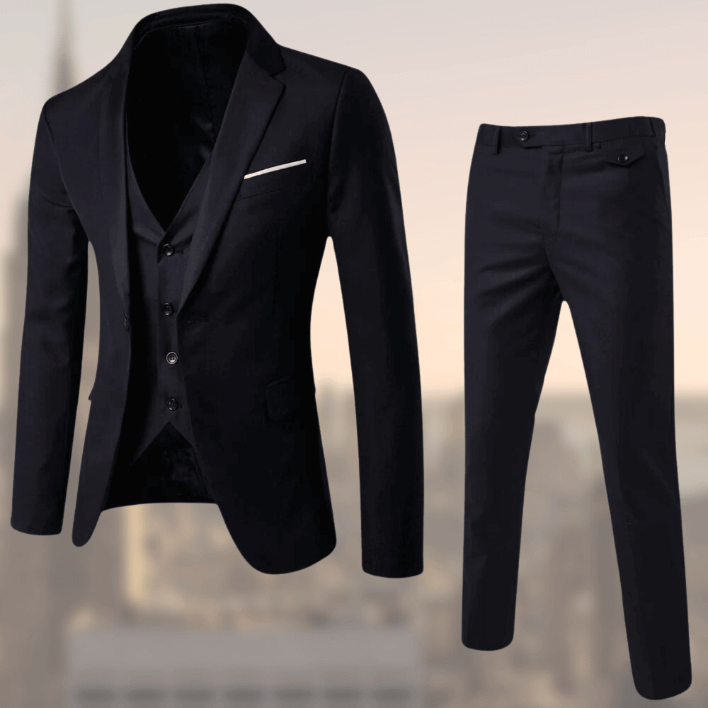 Vincent | Men's Notch Collar Two-Piece Suit Set