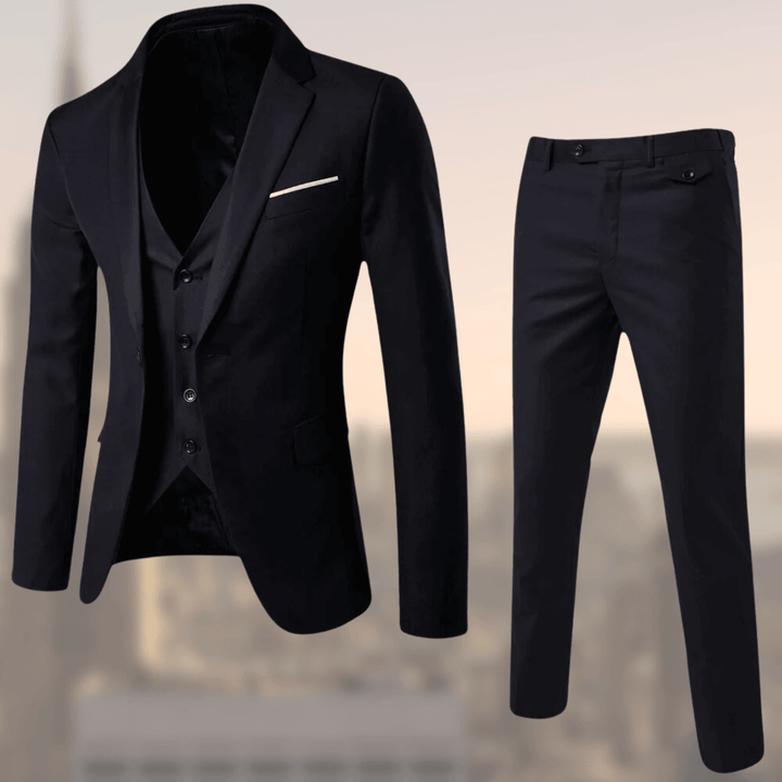 Vincent | Men's Notch Collar Two-Piece Suit Set
