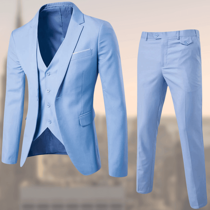 Vincent | Men's Notch Collar Two-Piece Suit Set
