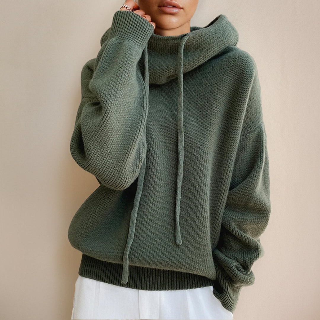 Virginie | Women's Oversized Turtleneck Hoodie