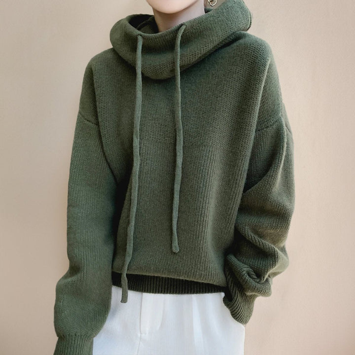 Virginie | Women's Oversized Turtleneck Hoodie