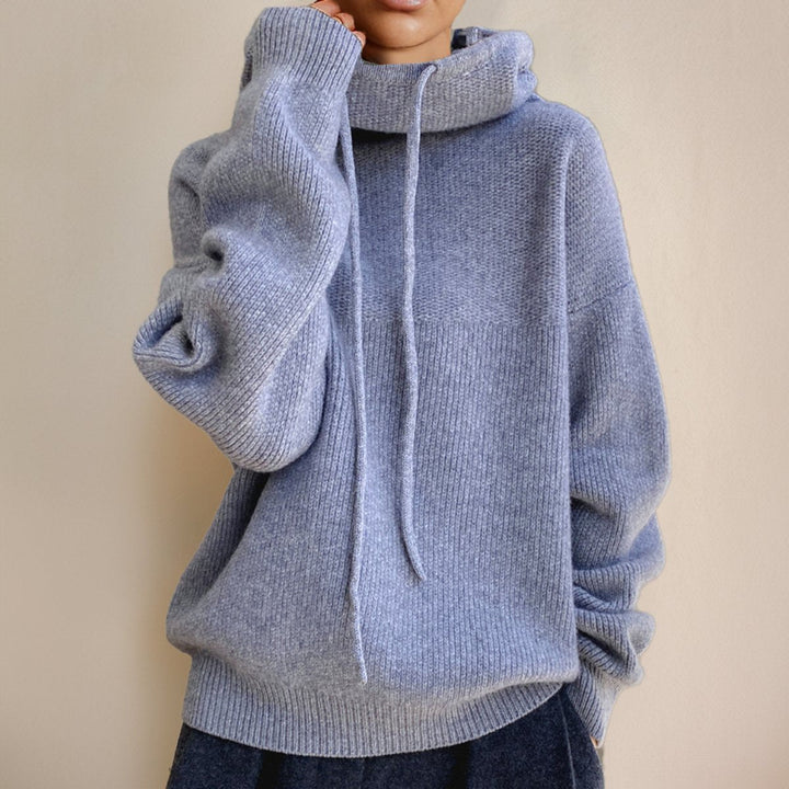 Virginie | Women's Oversized Turtleneck Hoodie