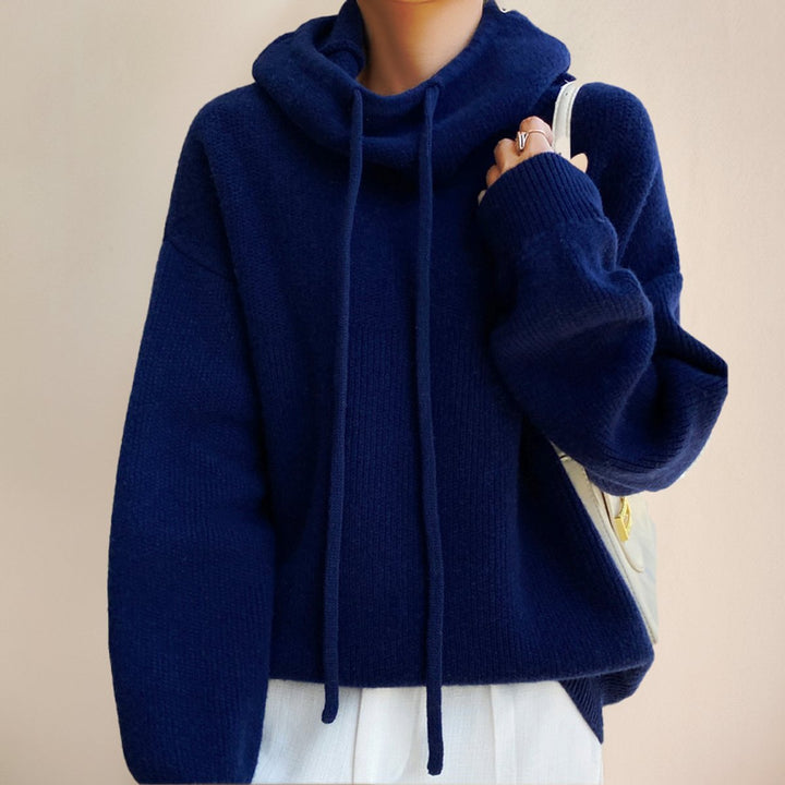 Virginie | Women's Oversized Turtleneck Hoodie