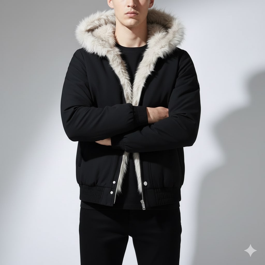 Warwick | Men's Quilted Hooded Winter Jacket