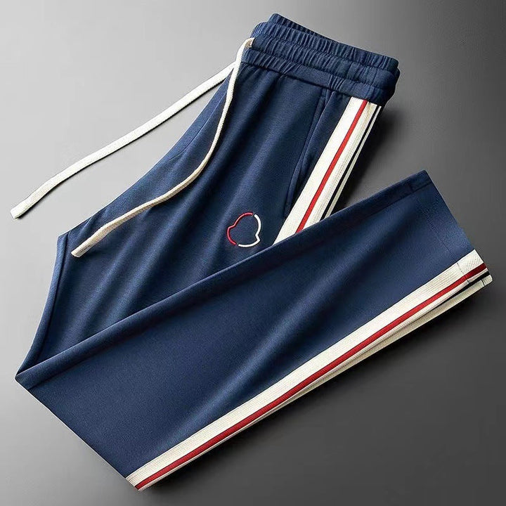 Wendell | Men's Side-Stripe Zip-Through Tracksuit Set