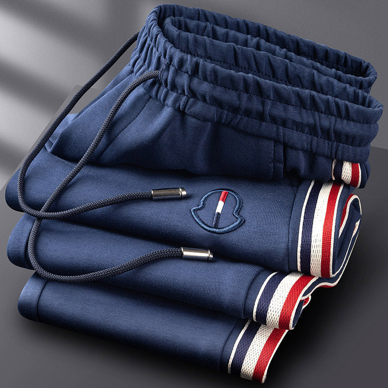 Wendell | Men's Side-Stripe Zip-Through Tracksuit Set