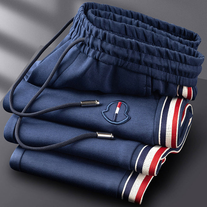 Wendell | Men's Side-Stripe Zip-Through Tracksuit Set
