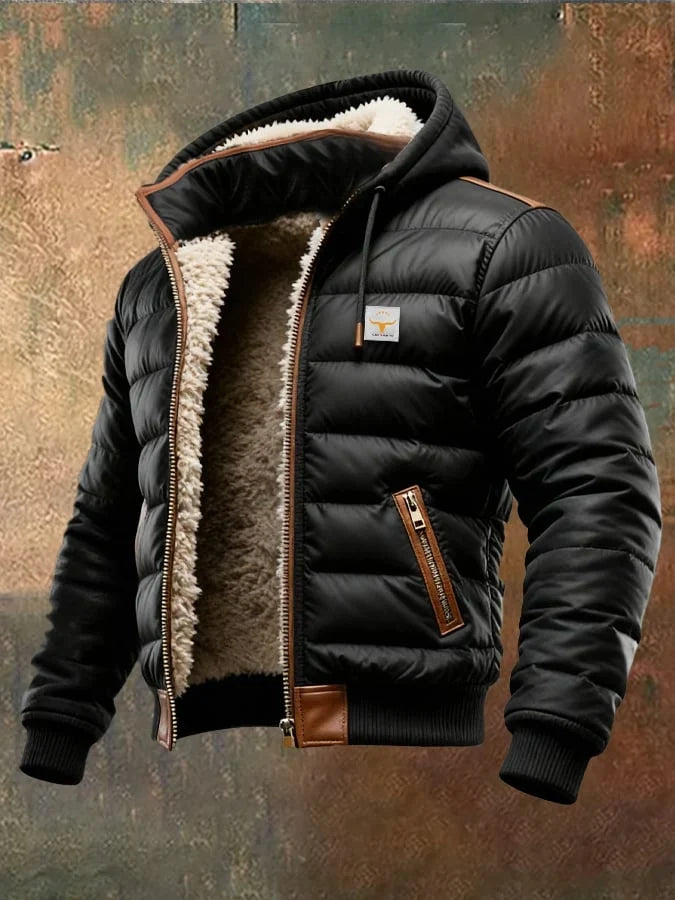 Odalie | Women's Pile-Lined Puffer Jacket with Hood