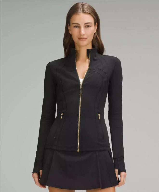 Carmen | Women's Fitted Zip Jacket with Peplum Hem