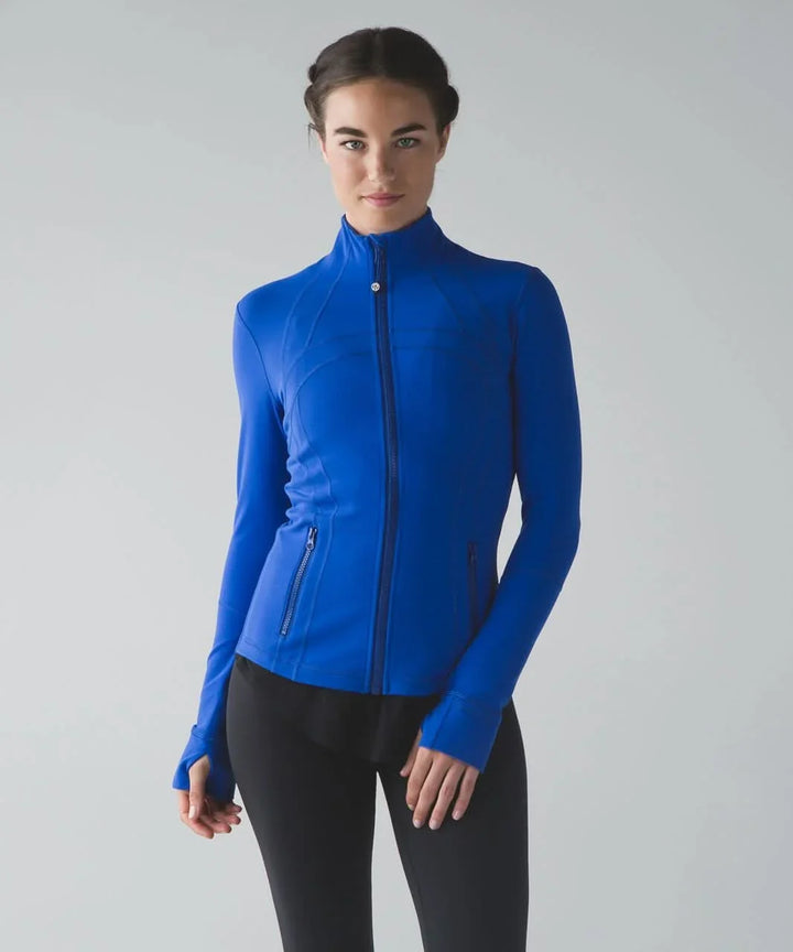 Carmen | Women's Fitted Zip Jacket with Peplum Hem