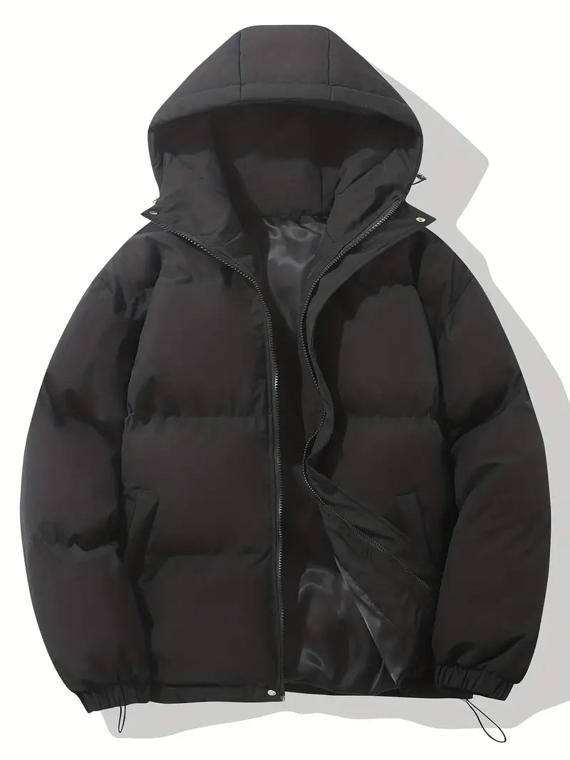 Brigitte | Women's Cropped Hooded Puffer with Oversized Body
