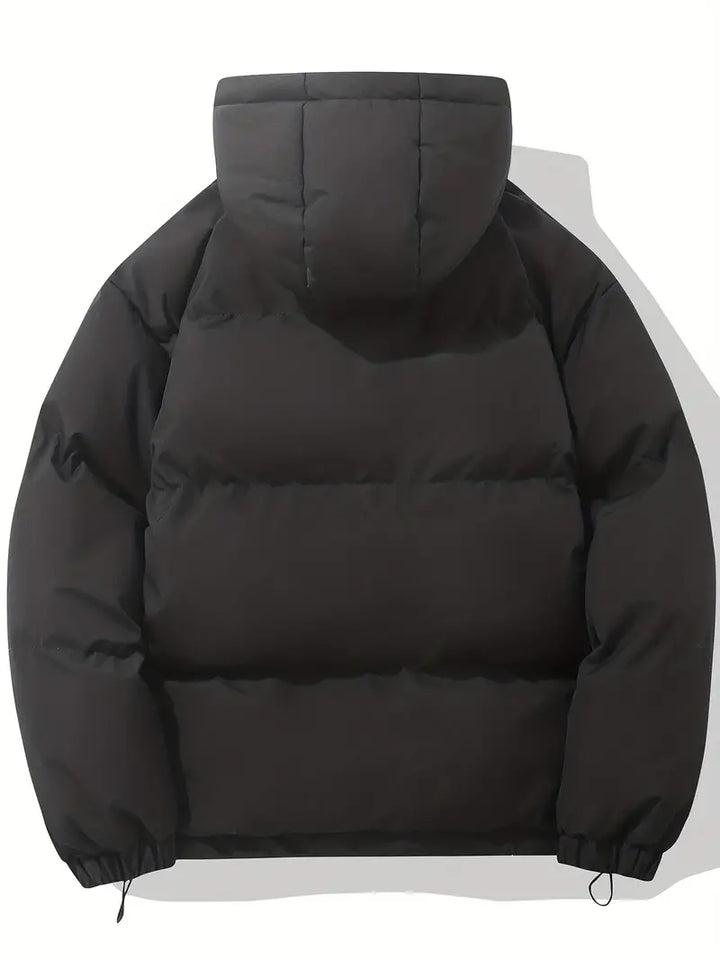 Brigitte | Women's Cropped Hooded Puffer with Oversized Body