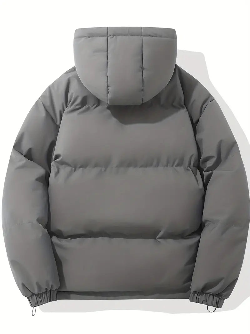 Brigitte | Women's Cropped Hooded Puffer with Oversized Body