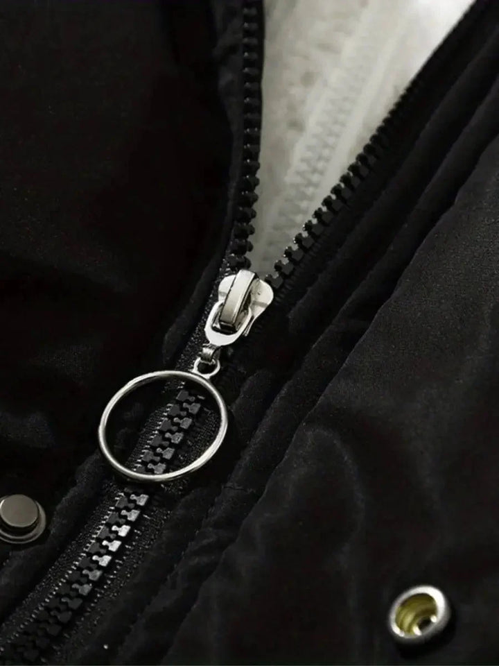 Lucile | Women's Quilted Puffer Jacket with Lined Hood