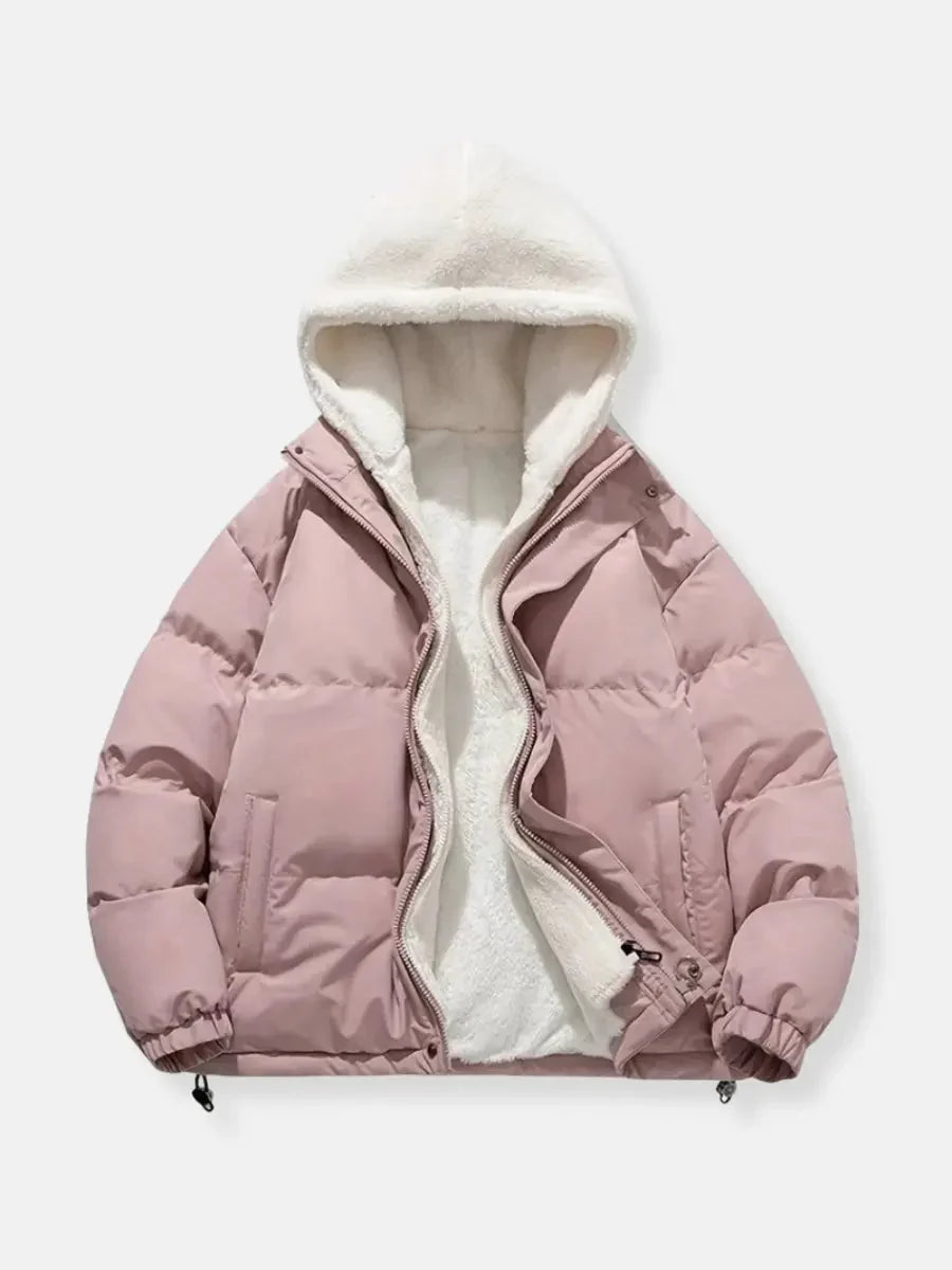 Lucile | Women's Quilted Puffer Jacket with Lined Hood
