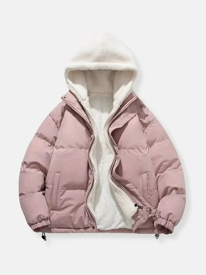 Lucile | Women's Quilted Puffer Jacket with Lined Hood