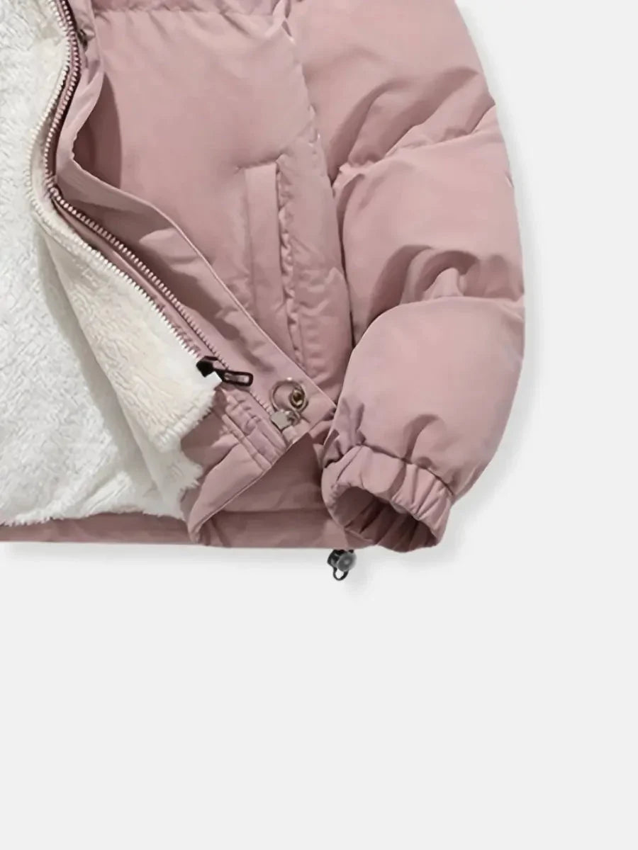 Lucile | Women's Quilted Puffer Jacket with Lined Hood