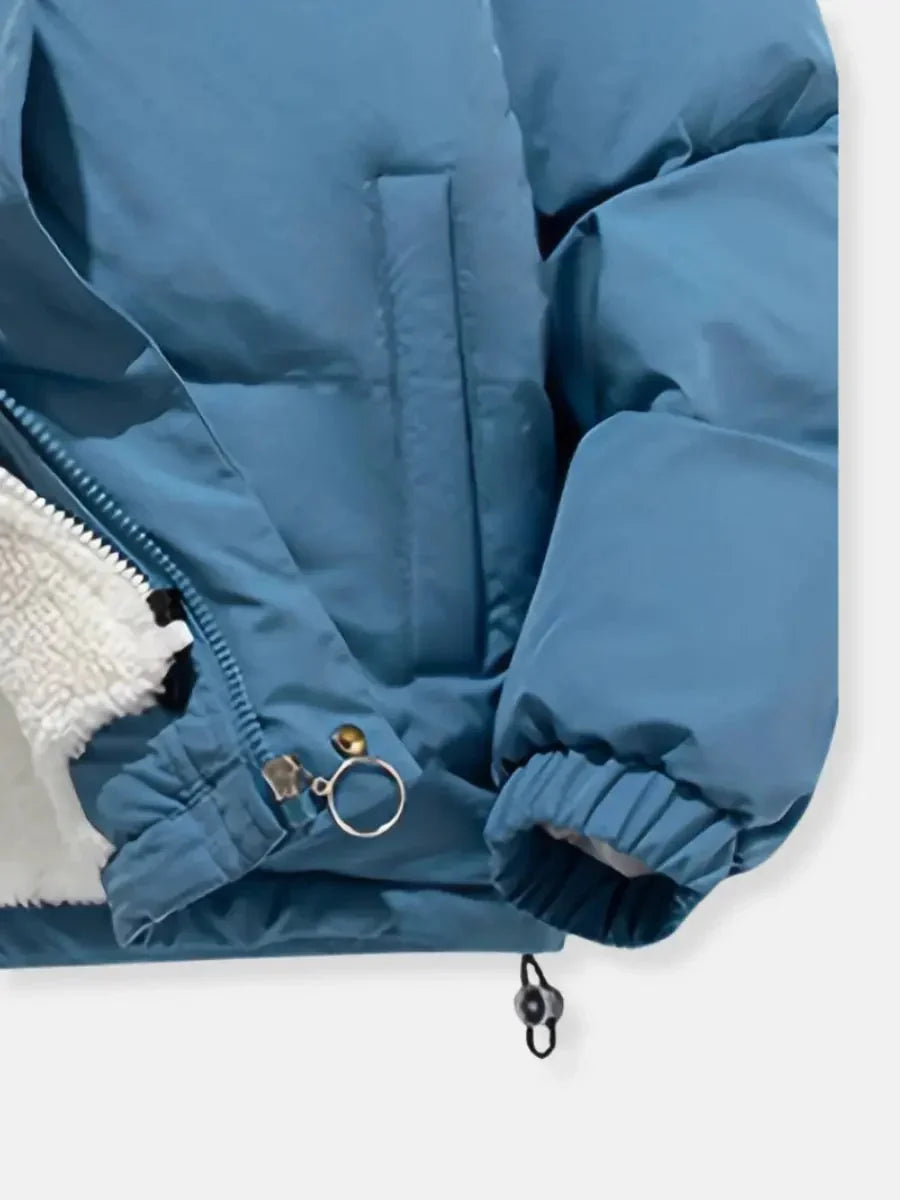 Lucile | Women's Quilted Puffer Jacket with Lined Hood