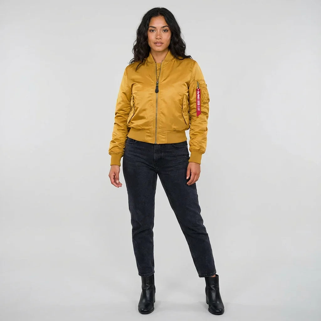 Yseult | Women's Bomber Jacket with Sleeve Pocket