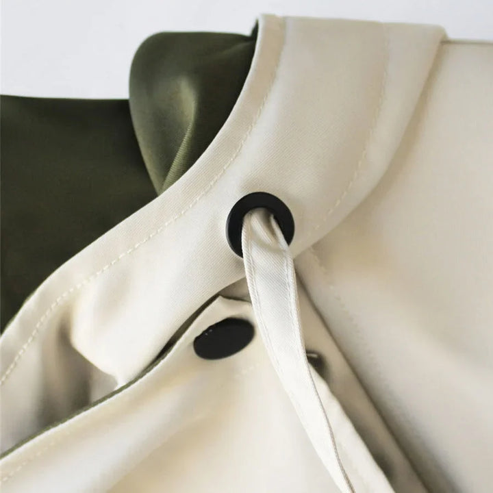 Armelle | Women's Oversized Colourblock Hooded Jacket