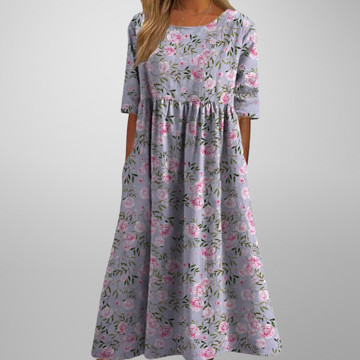 womens-a-line-woven-midi-dress-with-scoop-neck-and-empire-seam-6