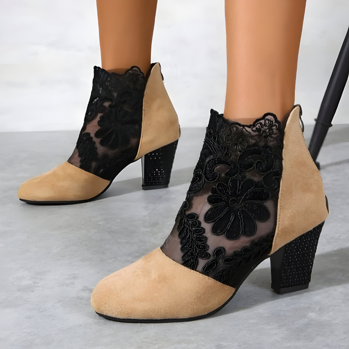 womens-ankle-synthetic-bootie-heels-with-lace-panels-and-back-zipper-5
