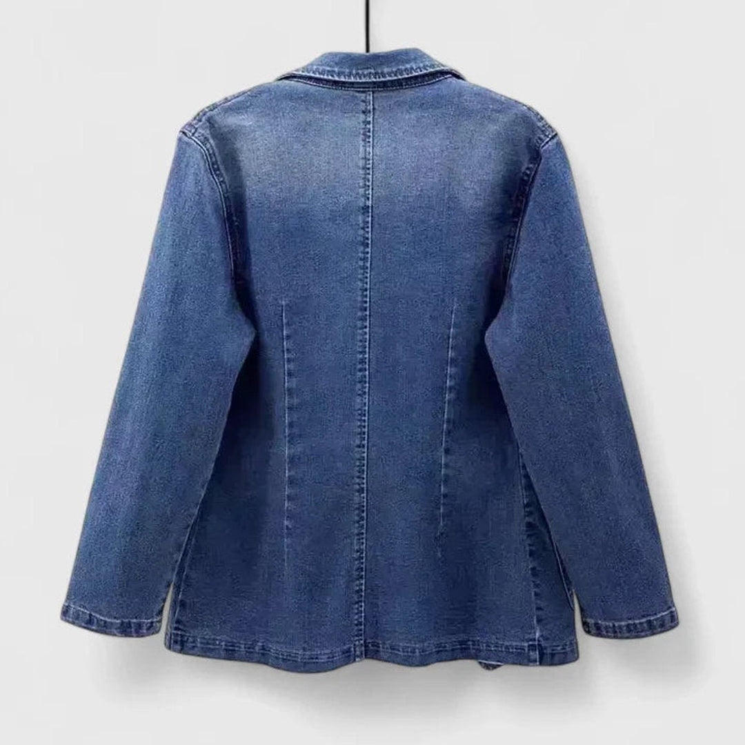 Nicolette | Women's Casual Open-Front Blazer with Patch Pockets
