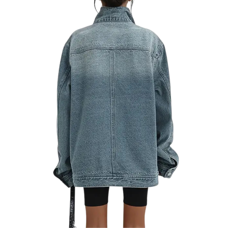 womens-casual-denim-jacket-with-asymmetric-buttons-and-stand-collar-4