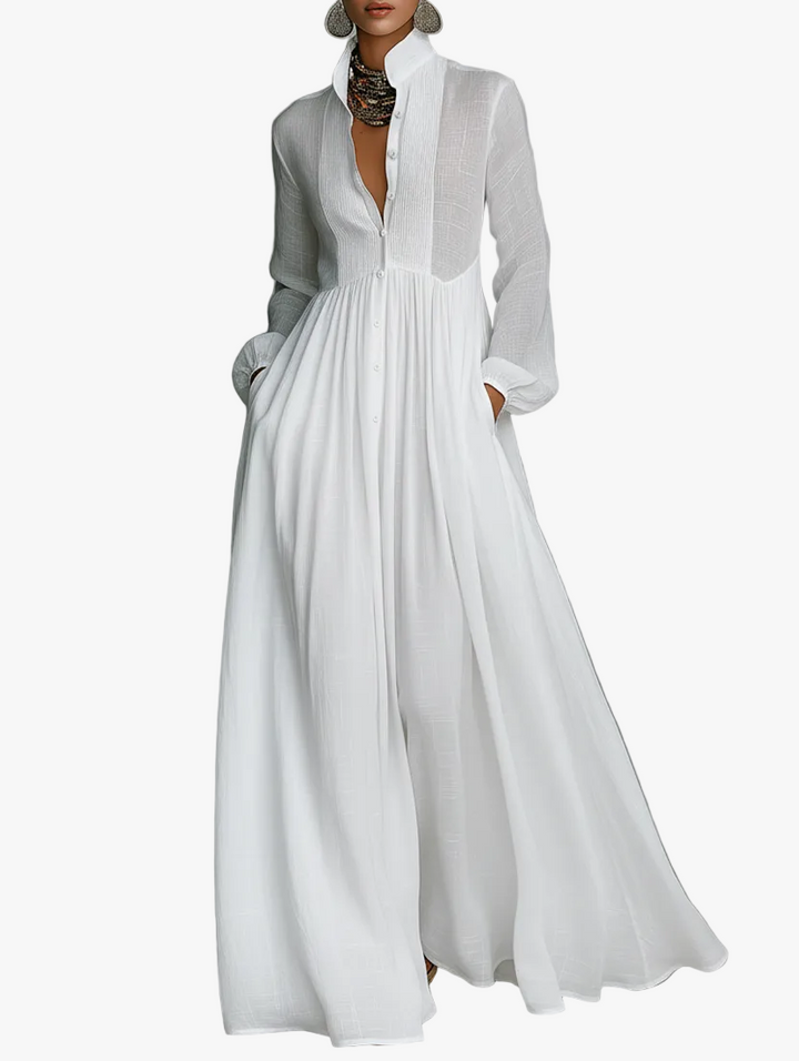 womens-casual-linen-blend-maxi-dress-with-high-collar-and-button-front-1