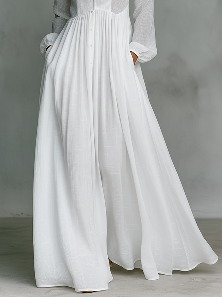 womens-casual-linen-blend-maxi-dress-with-high-collar-and-button-front-4