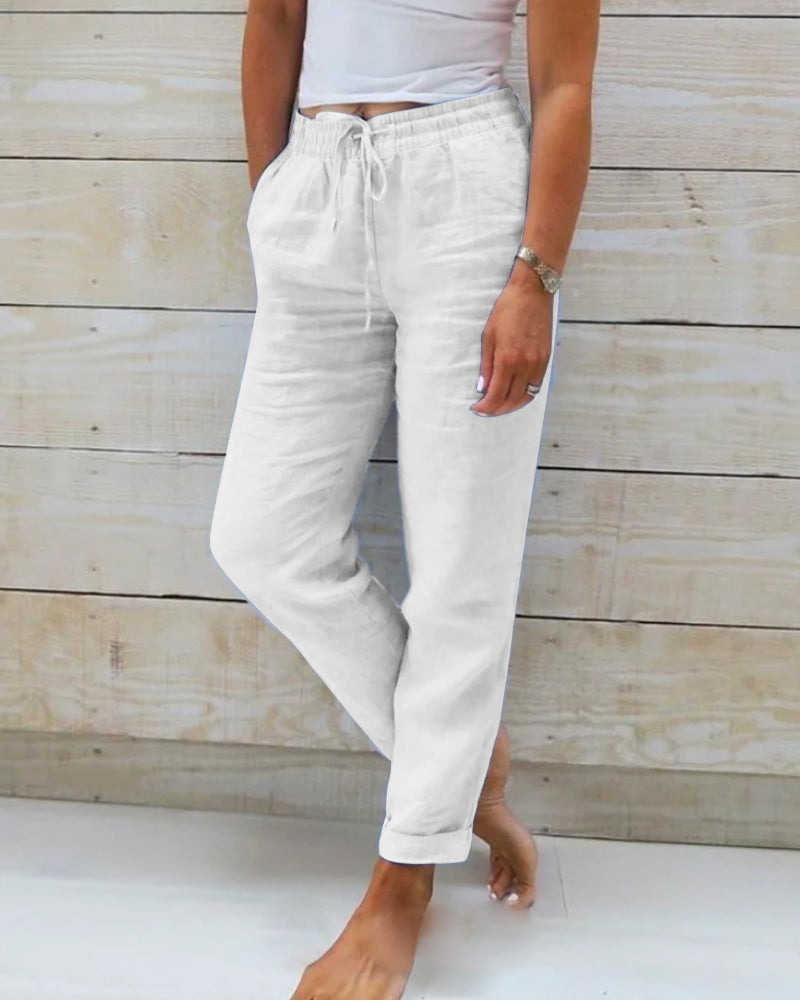 womens-casual-linen-blend-pants-with-drawstring-waist-and-cuffed-hem-4