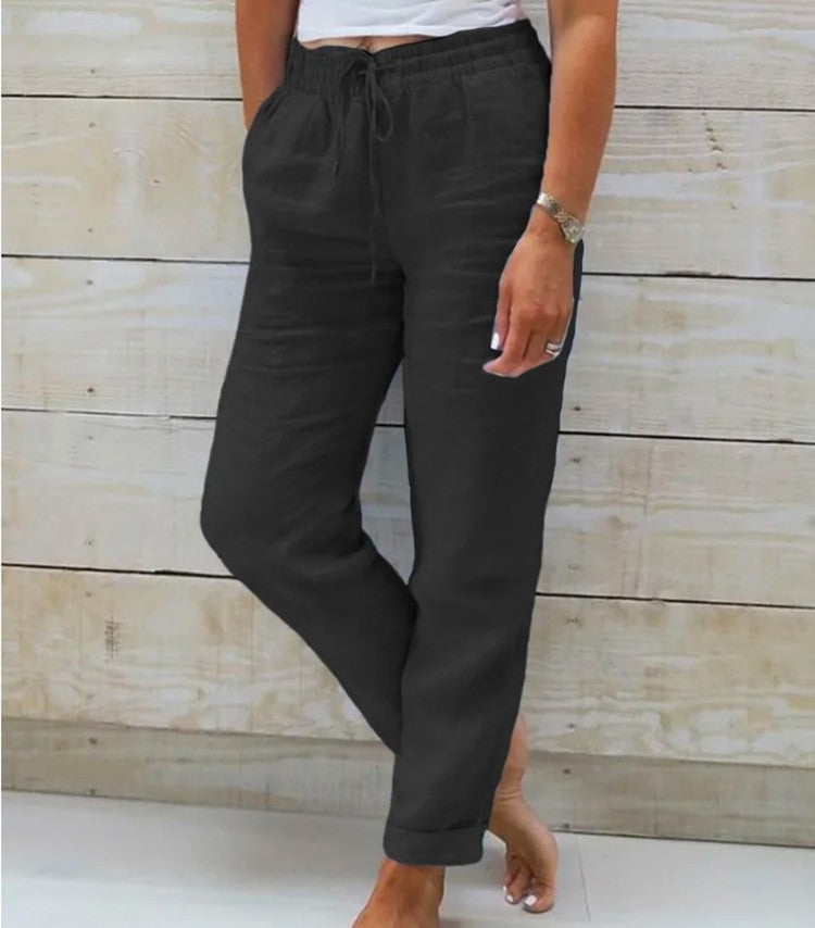 womens-casual-linen-blend-pants-with-drawstring-waist-and-cuffed-hem-6