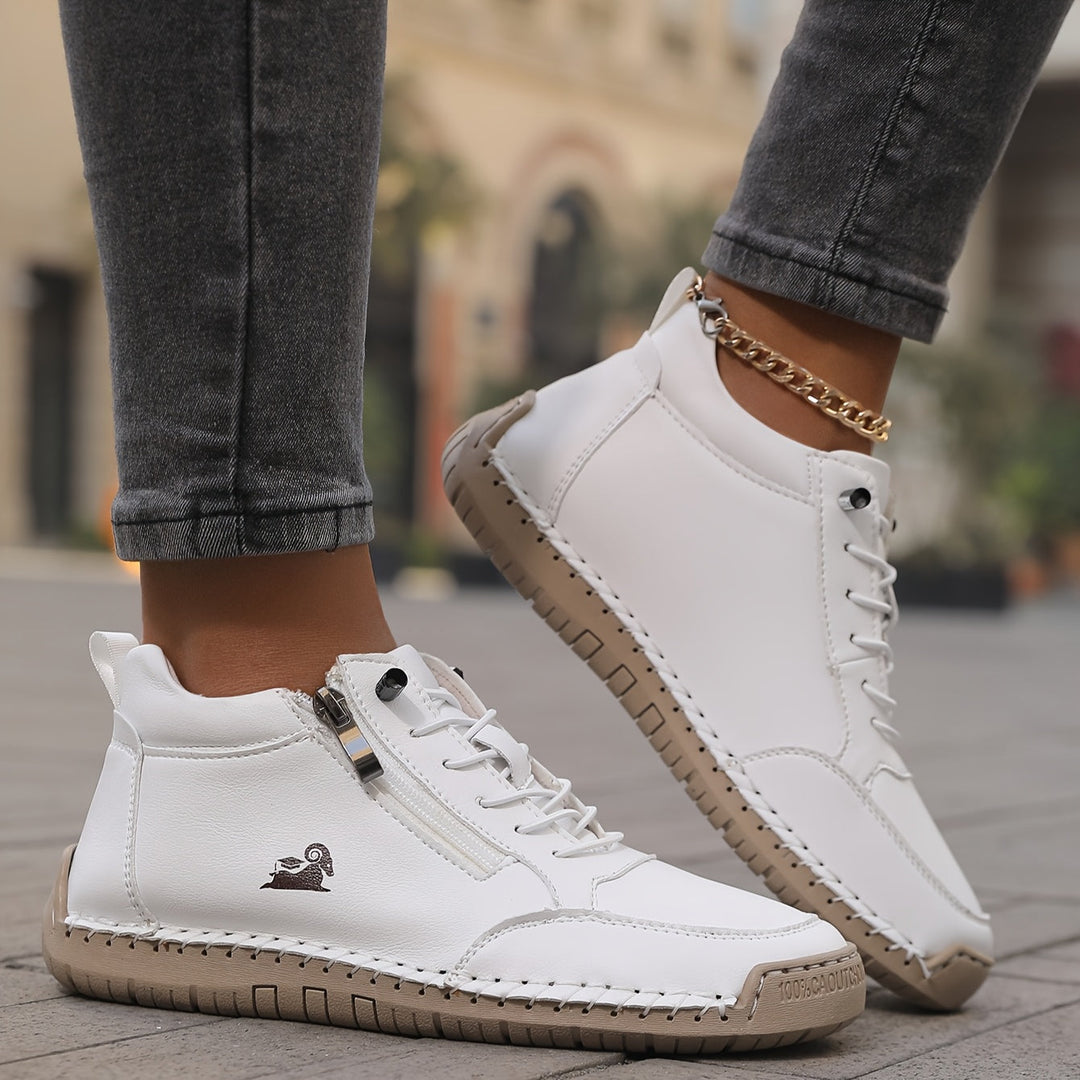 womens-casual-synthetic-sneakers-with-side-zipper-and-lace-up-19