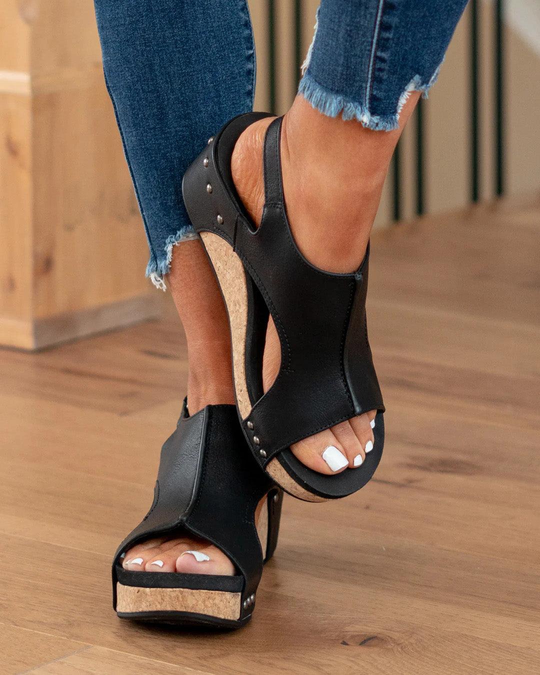 womens-casual-synthetic-wedge-sandals-with-slingback-strap-and-studs-7