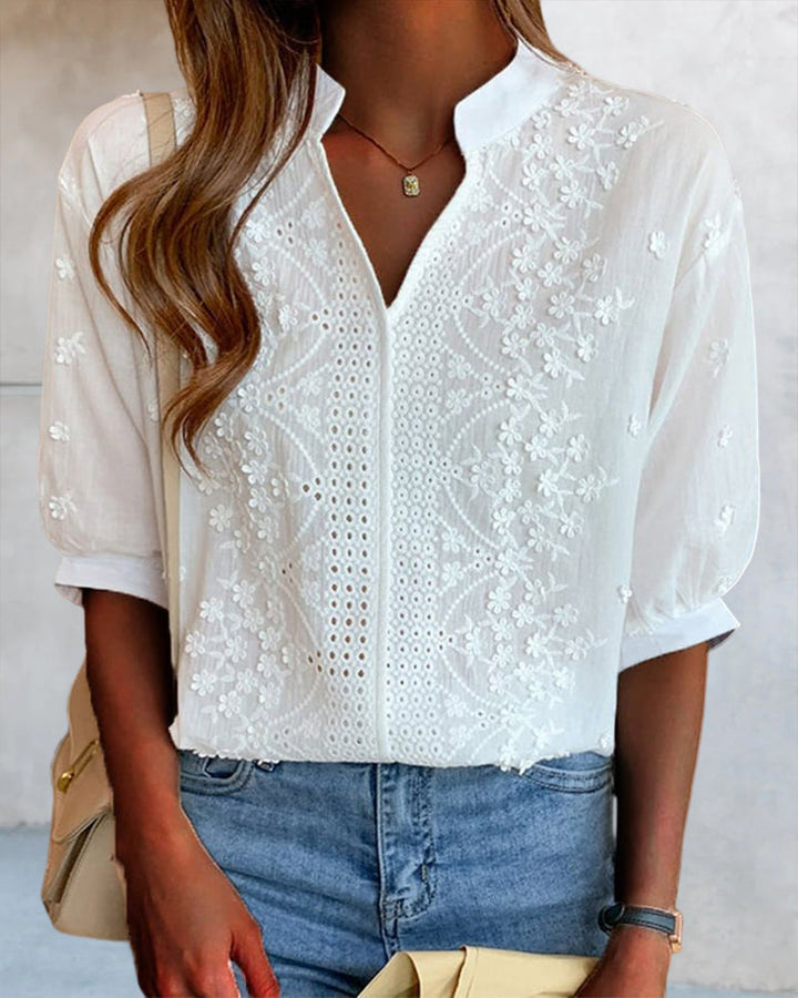 womens-casual-woven-blouse-with-embroidery-and-split-v-neck-6