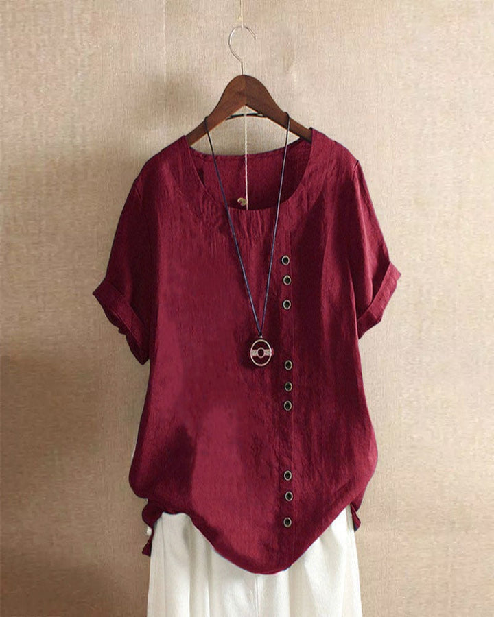 womens-casual-woven-blouse-with-side-buttons-and-cuffed-sleeves-10