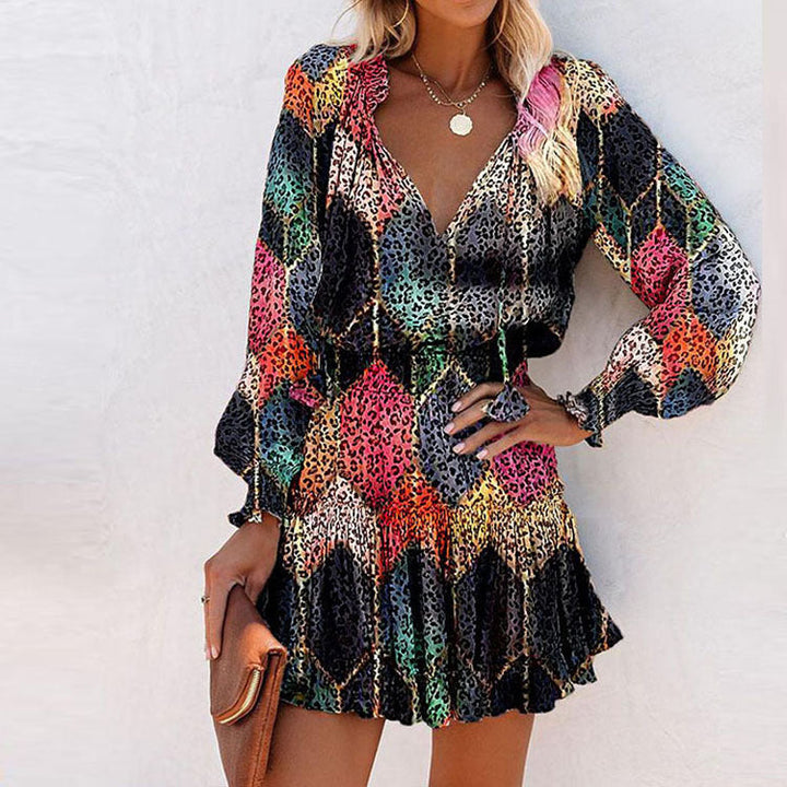 womens-casual-woven-mini-dress-with-neck-ties-and-tiered-ruffles-11