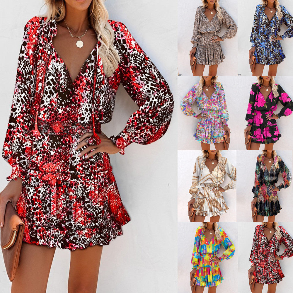 womens-casual-woven-mini-dress-with-neck-ties-and-tiered-ruffles-13