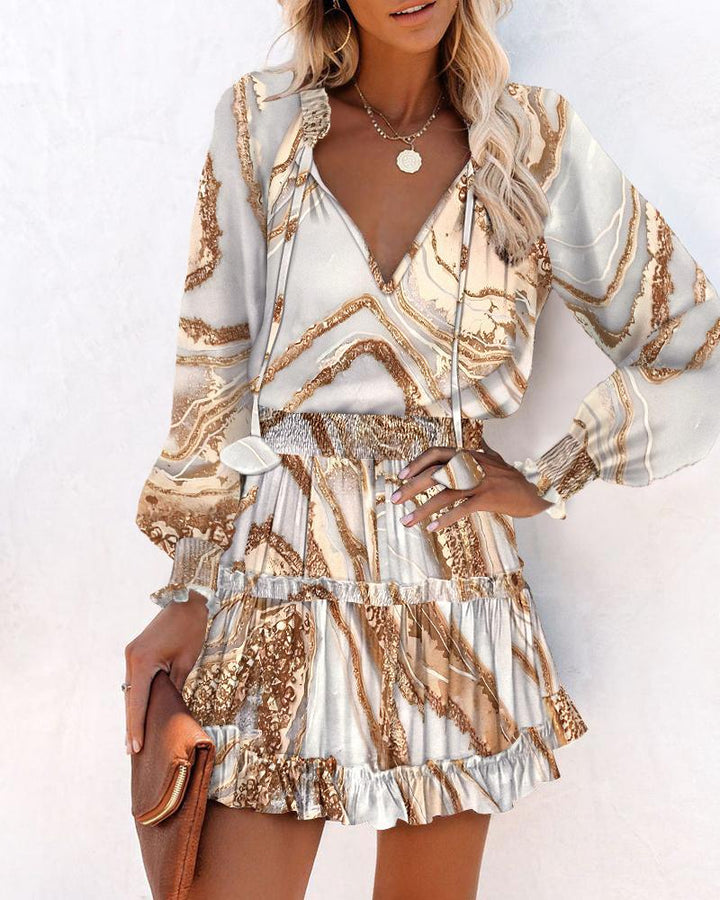 womens-casual-woven-mini-dress-with-neck-ties-and-tiered-ruffles-4