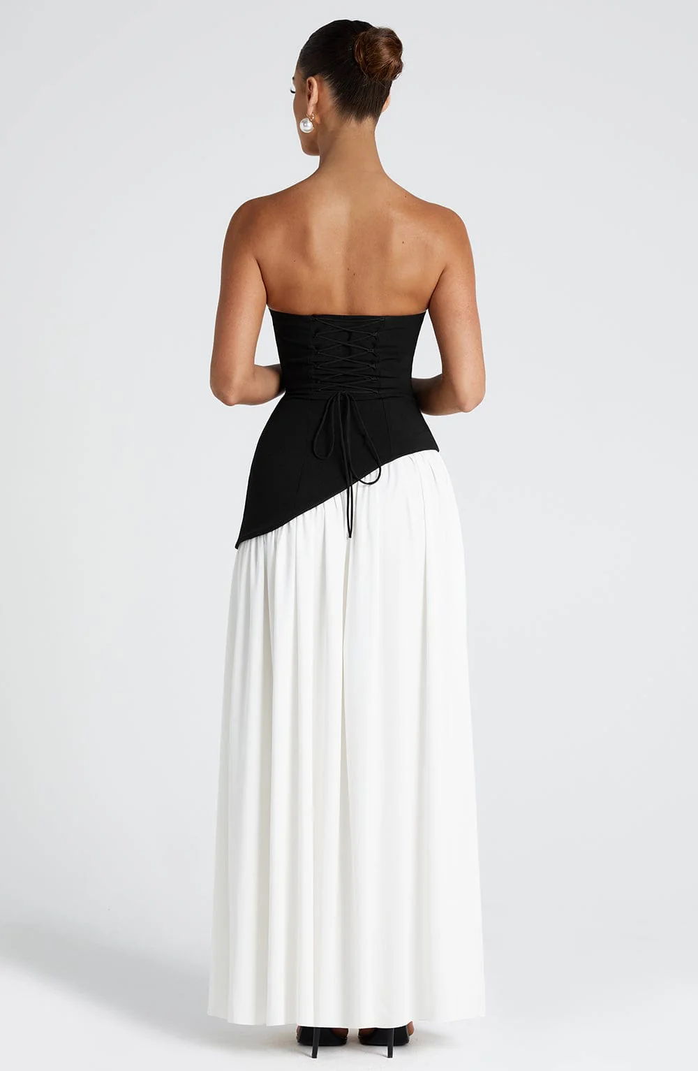 womens-evening-woven-maxi-dress-with-side-slit-and-scarf-12