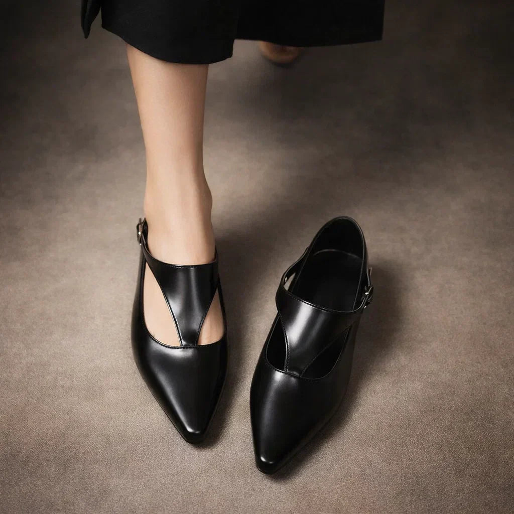 womens-faux-loafers-with-t-strap-and-buckle-8