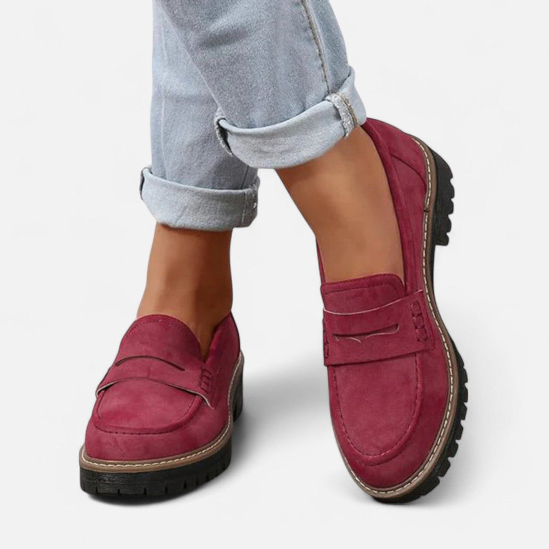womens-faux-suede-loafers-with-moc-toe-and-lug-sole-6