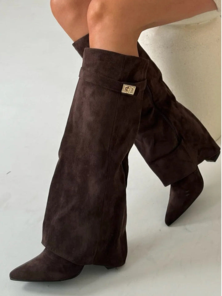 womens-faux-thigh-high-boots-with-buckle-and-side-zipper-10