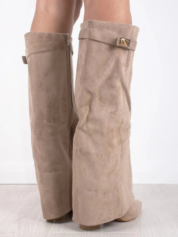 womens-faux-thigh-high-boots-with-buckle-and-side-zipper-8