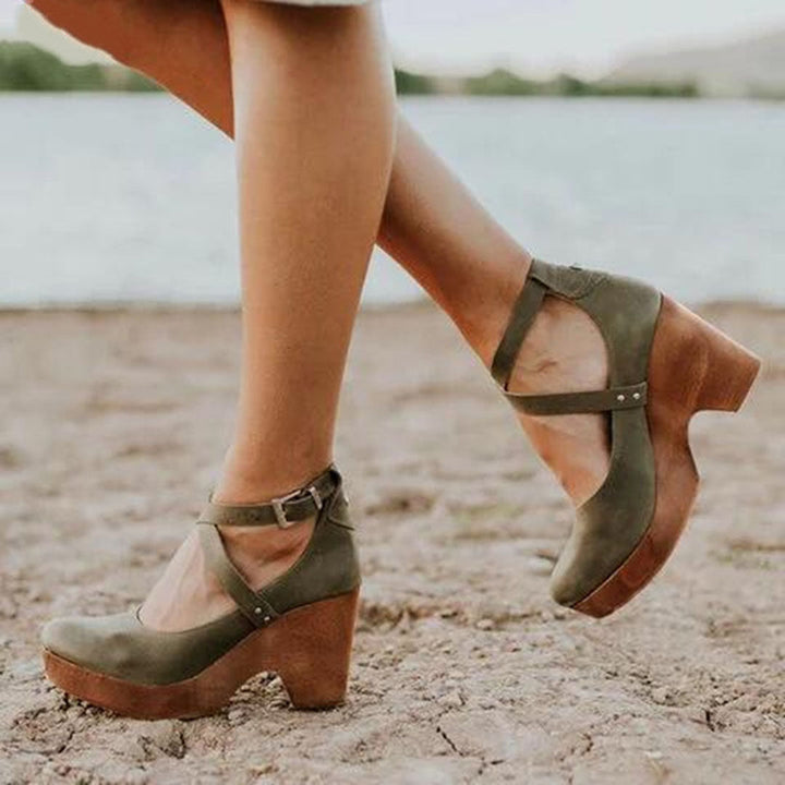womens-faux-upper-sandals-with-closed-toe-and-buckle-strap-3