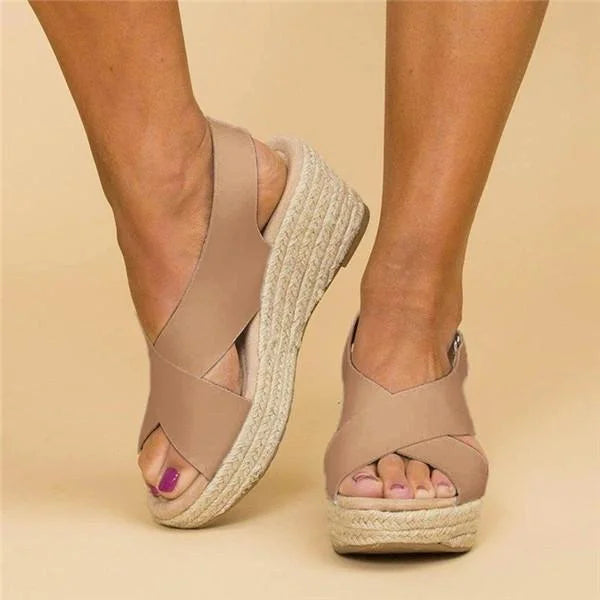 womens-faux-upper-wedge-sandals-with-crisscross-straps-and-buckle-7