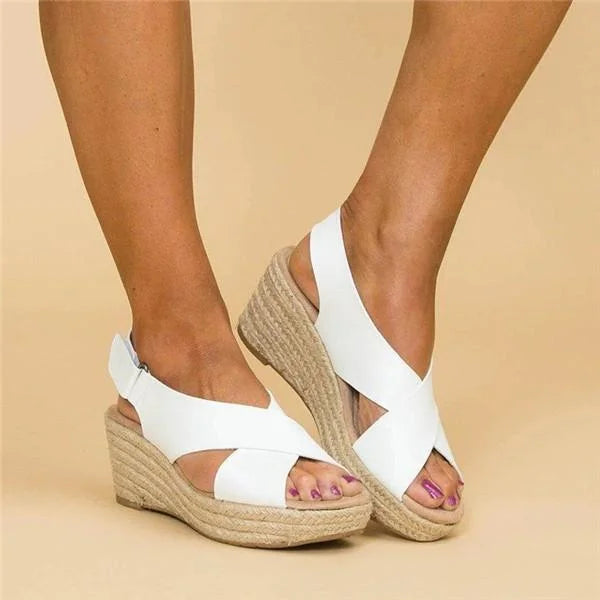 womens-faux-upper-wedge-sandals-with-crisscross-straps-and-buckle-9