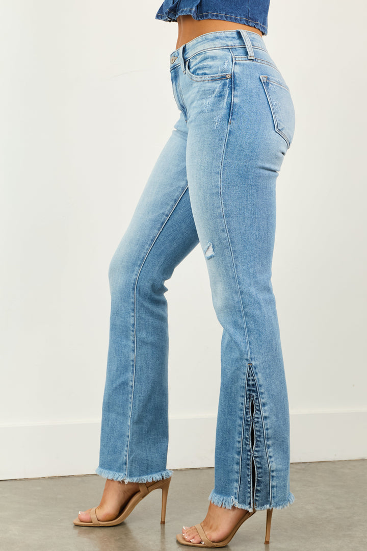 womens-flare-denim-jeans-with-split-hem-and-frayed-edge-4