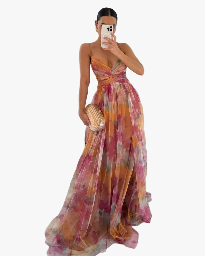 womens-floral-mesh-maxi-dress-with-wrap-bodice-and-tie-back-1